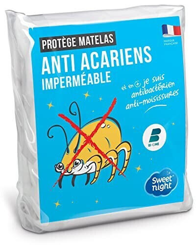 Sweet Night Anti-dust mite and bed bug mattress protector 140 x 190 cm