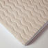 Homescapes Fleece-Matratzentopper 120x190 cm weiß