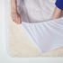 Homescapes Fleece-Matratzentopper 120x190 cm weiß