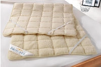 PROCAVE weiches Unterbett mit Lammflor und Schurwolle. hochwertige Matratzen-Topper.