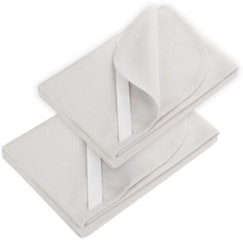 Blumtal Molton 70x140cm 2 Stk. weiß