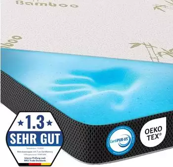 KomfortKissen Komfort Topper 100 x 200 x 7 cm
