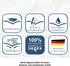Setex Molton Spann Matratzenauflage 80x200cm, 100% Baumwolle, beige