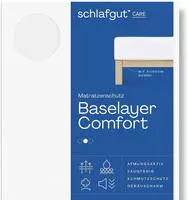 Schlafgut Matratzenauflage "Baselayer Matratzenschutz Comfort" Wie ein Spannbettlaken