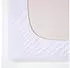 Homescapes Fleece-Matratzentopper gesteppt, Weiß, 135x190cm