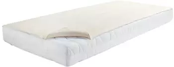 Dormisette Q59 Molton-Matratzenauflage Zwirn-Calmuc 160x200cm Creme/Beige (Q59)