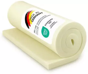 MSS e.K. Visco Matratzenauflage Memory Foam ohne Bezug 100x200cm 4cm (100200-H&Ouml;HE_4)