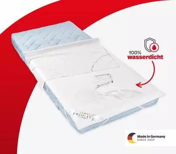 ProCaVe 5916 Matratzenschoner wasserdicht, atmungsaktiv, 160x200cm (5916-160x200)