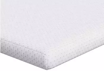 vidaXL Matratzenauflage Wei&szlig; 200x200cm Jacquard (4106197)