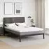 vidaXL Matratzenauflage Weiß 140x200cm Jacquard (4106238)