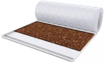 FDM Topper Kokos-Kaltschaum H4 120x200cm, 4cm, &Ouml;ko-Tex