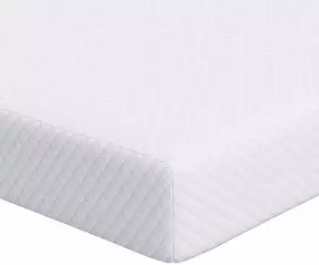 vidaXL Matratzenauflage Wei&szlig; 180x200cm Jacquard (4106251)