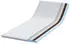 vidaXL Kokosnuss Topper Weiß 70x200cm Jacquard-Stoff (4106390)