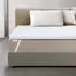 The White Stone Topper Memory Foam 155x220cm, abnehmbarer antibakterieller Bezug (TOPPER-155X220X5)