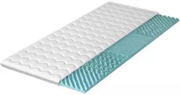 Mirjan24 Matratzentopper Schaumstoff beidseitig 5cm H2 (120x200cm)