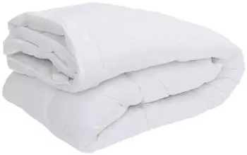 vidaXL Matratzenschoner Atmungsaktiv Wei&szlig; 140x190cm (4100183)