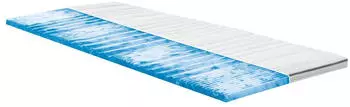 Frankenstolz Relax Gelart Matratzentopper 7-Zonen 120x200cm, 4cm Kernh&ouml;he (45612007K1107-120200)