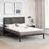 vidaXL Matratzenauflage Weiß 140x200cm Jacquard (4106216)