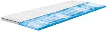 Frankenstolz Relax Gelart Matratzentopper 7-Zonen 80x200cm, Kernh&ouml;he 4cm