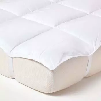 Homescapes Matratzen-Topper Super-Mikrofaser, 90x190cm