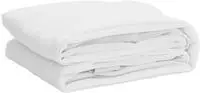 vidaXL Matratzenschoner Wei&szlig; 120x200 cm Wasserdicht