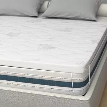 MiaSuite Topper Memory Foam 170x190cm, 3cm H&ouml;he, Aloe Vera Bezug (Topper_H3_170x190)