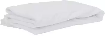 vidaXL Matratzenschoner Wasserdicht Wei&szlig; 160x220cm (4100162)