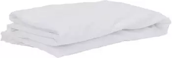 vidaXL Matratzenschoner Wei&szlig; 140x200cm Wasserdicht (4100154)