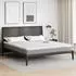vidaXL Kokosnuss Topper 200x200cm Jacquard-Stoff, weiß (4106400)