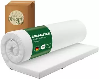 Dream Star Easy Dream Matratzentopper Kaltschaum H5, 90x200cm, 5cm (29010110159)