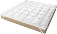 Jekatex Matratzenauflage "Duo Premium 5 Sterne" allergikerfreundlicher Topper,