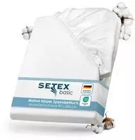 SETEX "Auflage, Allergiker geeignet (Hausstauballergiker)" Molton-K&ouml;per, in 90x200