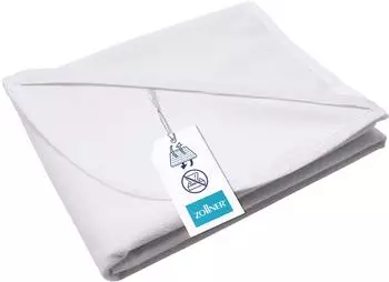 ZOLLNER Matratzenschoner 180x200cm, wasserdicht, 75% Baumwolle 25% Polyester