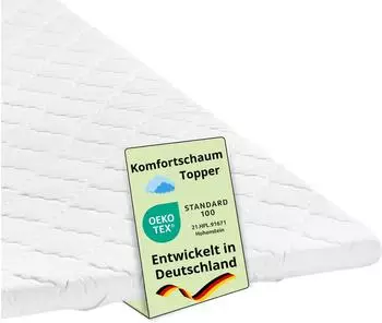 Bodyprotect Matratzentopper Komfortschaum 140x200cm 6cm hoch (19000006100)