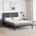 vidaXL Matratzenauflage Jacquard weiß 160x200cm (4106195)