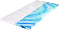 sun garden Gelschaum - Topper G100 Gel , wei&szlig; , Ma&szlig;e (cm): B: 180 H: 7