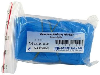Dr. Junghans Medical Matratzen-Schutzbezug Pe Folie Blau