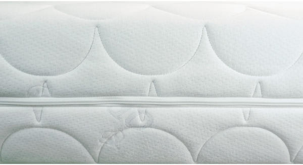 AM Qualitätsmatratzen Hochwertiger Matratzenbezug Organic Cotton 100 x 200 x 14 cm