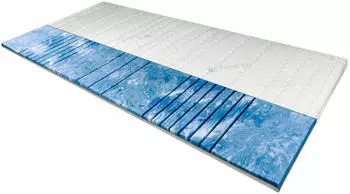 AM Qualit&auml;tsmatratzen Gelschaum-Topper 100x200cm mit RG 50