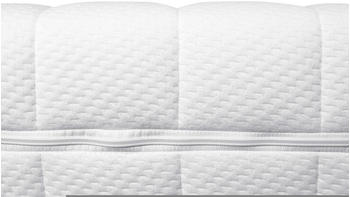 AM Qualitätsmatratzen Hochwertiger Matratzenbezug Komfort Doppeltuch 160 x 200 x 20 cm