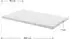Juskys Topper 90x200cm H2/H3