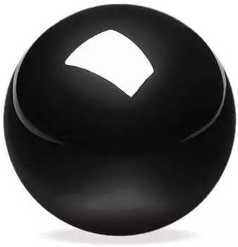 Perixx PERIPRO-303 Gl&auml;nzender 34mm Trackball Glossy Black