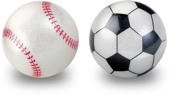 Perixx PERIPRO-303X2F Sport Trackball Lustiges Neuheitsdesign Football + Baseball