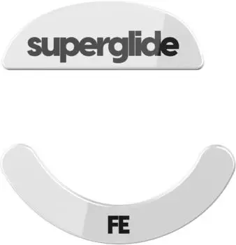 Pulsar Superglide Mausfüße für Pulsar Xlite kabellose Gaming-Maus, mit ultrastarkem, makellosem Glas, superschneller, glatter und langlebiger Sohle, Weiß