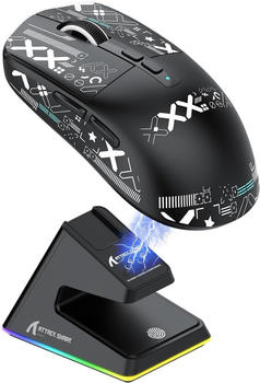 ATTACK SHARK X6 Black with Tape