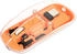 Manhattan Transparente Wiederaufladbare Kabellose USB-Maus Orange