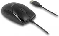 DeLOCK 12106 Mouse Office Beidh&auml;ndig USB Typ-A Optical 1200 DPI