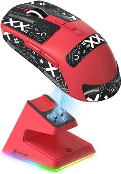 ATTACK SHARK X6 Red with Tape