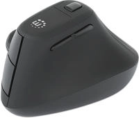 MANHATTAN Office Pro Vertical Ergonomic Wireless Mouse, schwarz, USB
