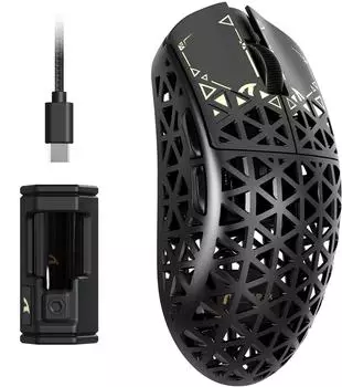 ATTACK SHARK R5 Ultra Black Carbonfaser